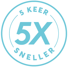 Fibo icoon 5 keer sneller