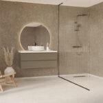 Fibo-1365_RusticGranite_M00_Bathroom_44_2 Badkamer met Fibo tegels van de collectie Rustic Granite vanaf een schuine hoek