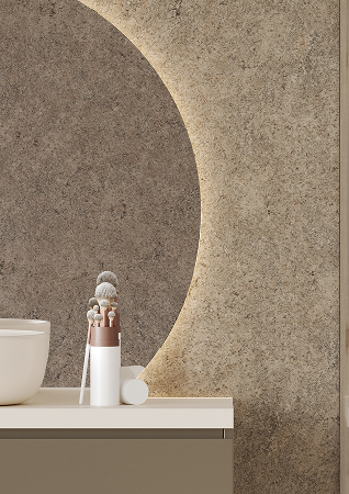 Fibo-1365_RusticGranite_M00_Bathroom_44_3 Close up van een badkamer met Fibo tegels van de collectie Rustic Granite