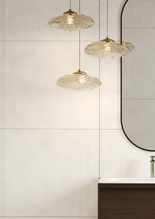 Een close up foto van de Fibo wandpanelen van de collectie Cloudy Onyx met voeglijn