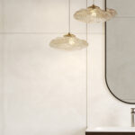 Een close up foto van de Fibo wandpanelen van de collectie Cloudy Onyx met voeglijn