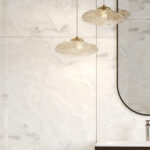 Een close up foto van Fibo wandpanelen van de collectie Arctic Onyx 60 x 80 cm