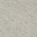Een detailfoto van een Fibo wandpaneel van de collectie Pebble Granite zonder voeglijn